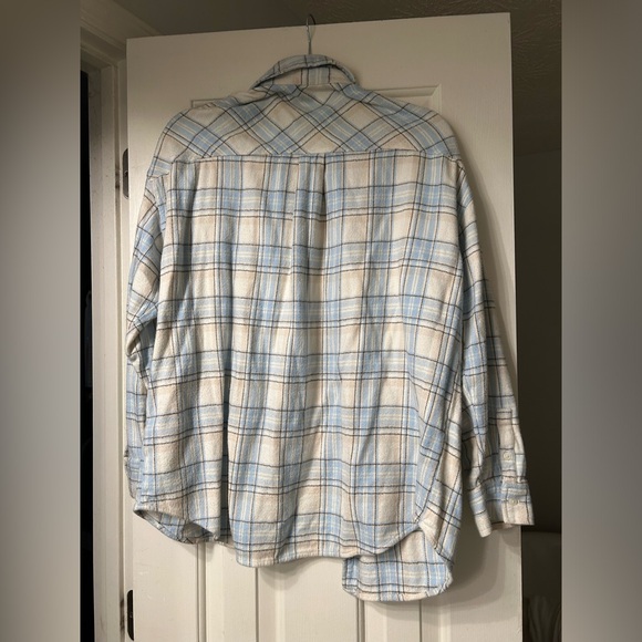 BP. Light blue Flannel Oversized - Picture 3 of 3
